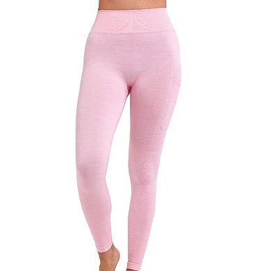 TriDri Womens/Ladies Melange Sculpted Seamless 3D Leggings