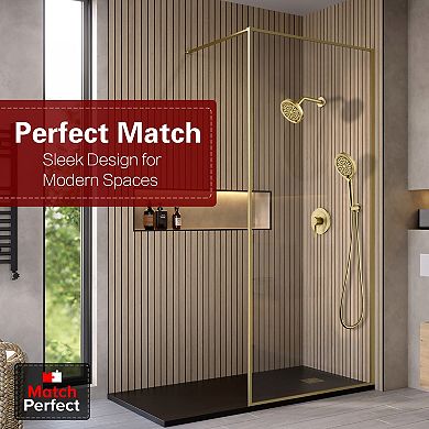 SUMERAIN Wall Mount Shower System, 6&5 Modes, SPA Experience, Solid Brass, 3X Corrosion Resistance
