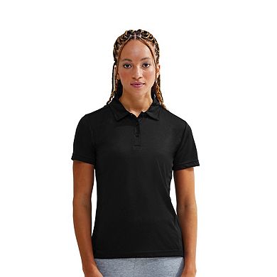 Tri Dri Womens/Ladies Panelled Short Sleeve Polo Shirt