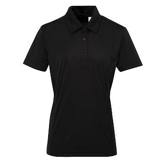 Tri Dri Womens/Ladies Panelled Short Sleeve Polo Shirt