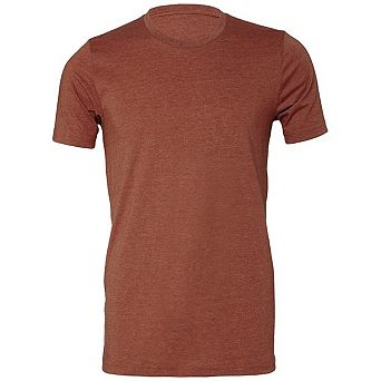 Bella + Canvas Adults Unisex Heather Cvc Short Sleeve T-Shirt