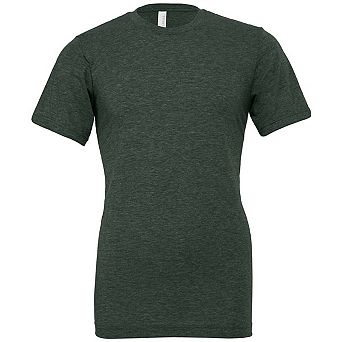 Bella + Canvas Adults Unisex Heather Cvc Short Sleeve T-Shirt
