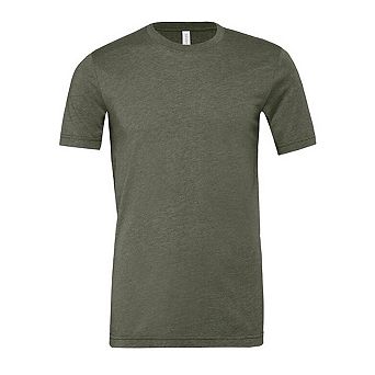 Bella + Canvas Adults Unisex Heather Cvc Short Sleeve T-Shirt