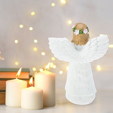 Pet Loss Sympathy Gift, Hand-Painted Angel Pet Figurine 1 Pc