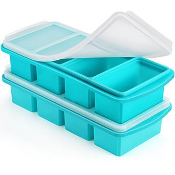 Silicone Freezer Trays Large Freezer Molds 2 pc