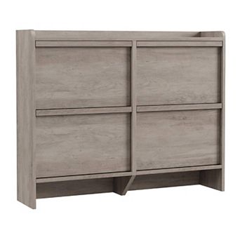 Shoe Cabinet with 4 Flip Drawers Hidden Entryway Shoe Storage Organizer with Adjustable Shelves