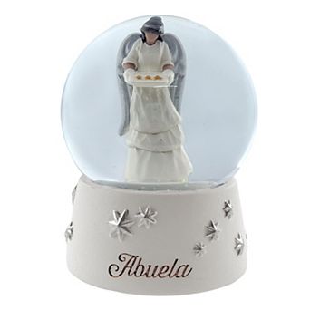 St. Nicholas Square® Mini Abuela Baking Angel Snow Globe