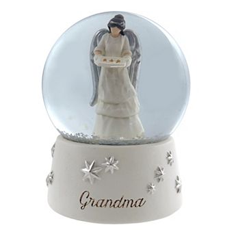 St. Nicholas Square® Mini Grandma Baking Angel Snow Globe