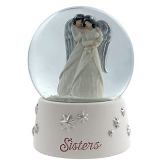 St. Nicholas Square® Mini Sisters Angels Snow Globe Table Decor