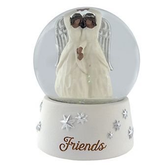St. Nicholas Square® Mini Friendship Angels Snow Globe Table Decor