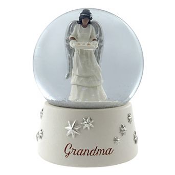 St. Nicholas Square® Mini Grandma Baking Angel Snow Globe Table Decor