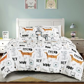 ESCA Dog Comforter Set Kids Bedding