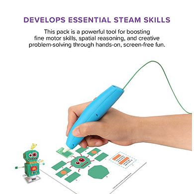 3dPen Make Creator Kit Filaments For Kids