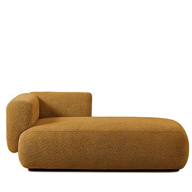 Right Hand Facing Upholstered Chaise Lounge