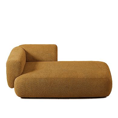 Right Hand Facing Upholstered Chaise Lounge