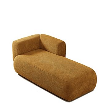 Right Hand Facing Upholstered Chaise Lounge
