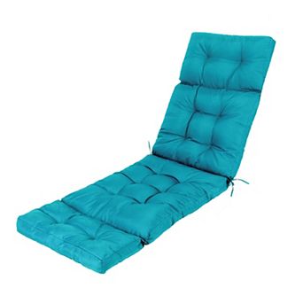 71×19 in Outdoor Chaise Lounge Cushion, Waterproof & Fade-Resistant, for Pool, Patio, Office