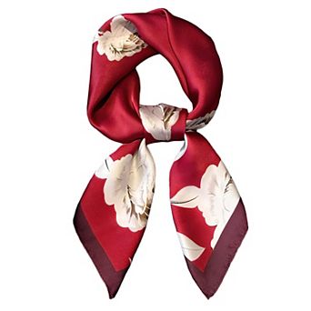 Head Bandanas Scarf Silk Satin Hair Lightweight Vintage Fashion Square Neck Gift