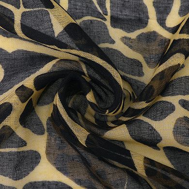 Women's Leopard Print Shawls and Wraps, Lightweight Silky Long for ...