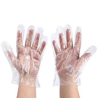 Swtroom 1000 pc Disposable Transparent Gloves Work for Food Service,Cooking, Cleaning, Painting, BBQ