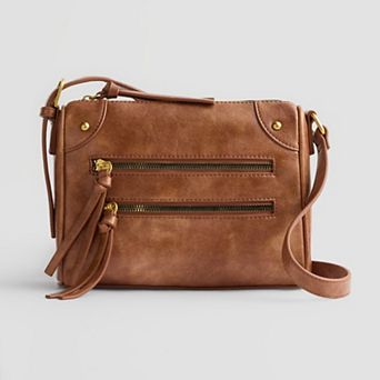 Sonoma Goods For Life® Salem Multi Zipper Crossbody Bag