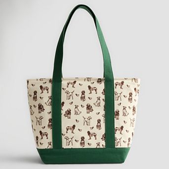 Sonoma Goods For Life® Zipper Canvas Tote Bag
