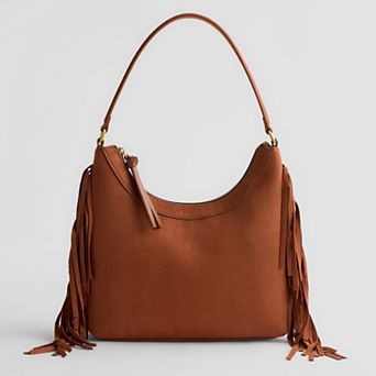 Sonoma Goods For Life® Alby Fringe Shoulder Bag