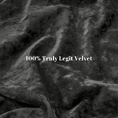 Ultra Soft Velvet Duvet Cover Set - 3pcs Queen Size, Elegant Design, Secure Fit