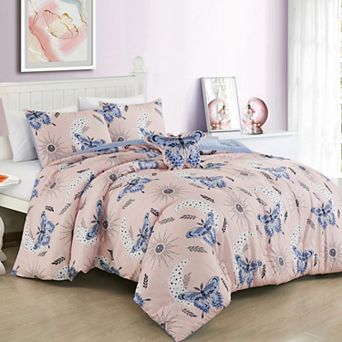 ESCA Butterfly Comforter Set Kids Bedding