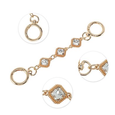 1Pc Stylish Metal Buckle Design Handbag Strap 6.3"