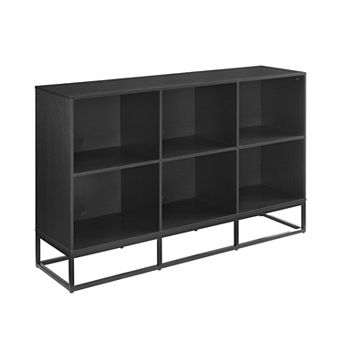 Crosley ENZO 6-Cube Record Player Stand With Vinyl Storage