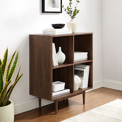 Crosley LIAM 4-Cube Record Player Stand With Vinyl Storage