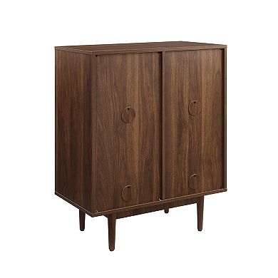 Crosley LIAM 4-Cube Record Player Stand With Vinyl Storage