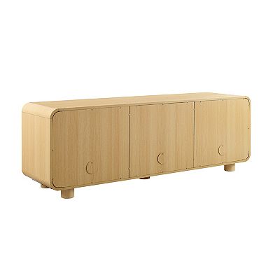Crosley ZOE Large Record Player Stand With Vinyl Storage