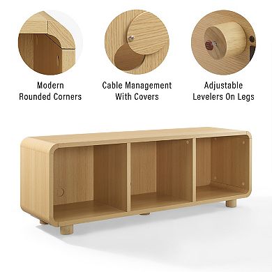 Crosley ZOE Large Record Player Stand With Vinyl Storage