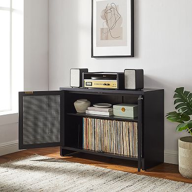 Crosley Kenji Record Player Cabinet With Vinyl Storage