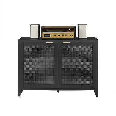 Crosley Kenji Record Player Cabinet With Vinyl Storage
