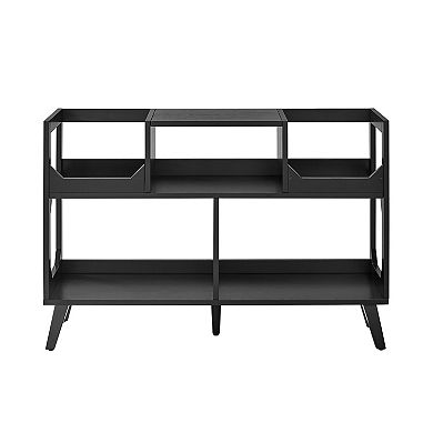 Crosley Asheville Large Record Player Stand & Vinyl Storage