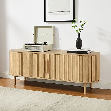 Crosley Ambrose Record Player Cabinet With Vinyl Storage