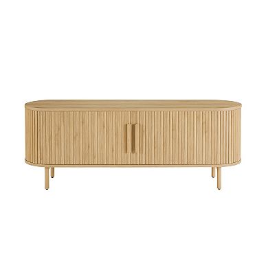 Crosley Ambrose Record Player Cabinet With Vinyl Storage