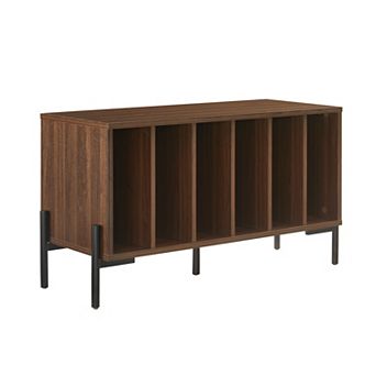 Crosley Greenwich Medium Record Player Stand With Vinyl Storage