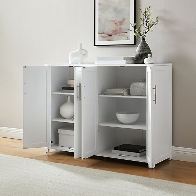 Crosley Savannah Sideboard with Storage Cabinets