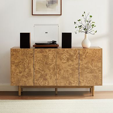 Crosley Levi Sideboard with Storage Cabinets