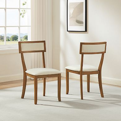 Crosley ALESSIA Upholstered Dining Chair Set of 2