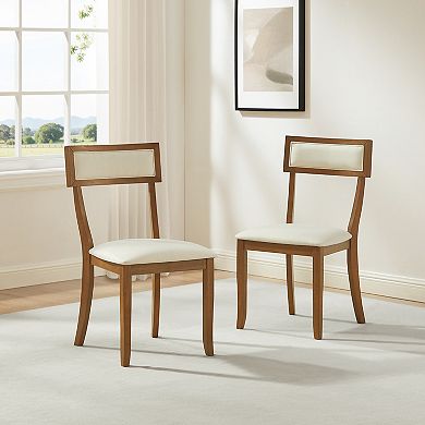 Crosley ALESSIA Upholstered Dining Chair Set of 2