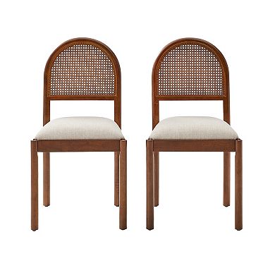 Crosley KENNEDY Upholstered 2-Piece Dining Chair Set