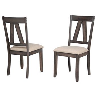 Kings Brand Furniture Modern Design Set of 2 Dining Chairs
