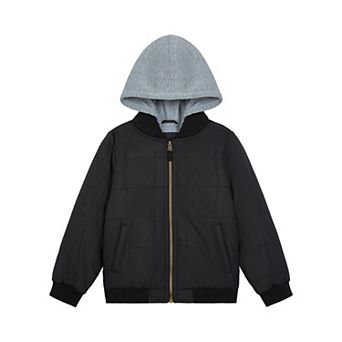Boys 4-16 Modern Supply by Sanctuary Box Quilt Bomber Jacket