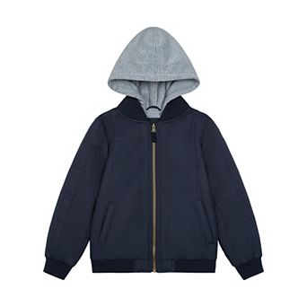 Boys 4-16 Modern Supply by Sanctuary Box Quilt Bomber Jacket