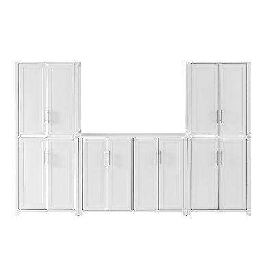 Crosley Savannah 3-Piece Sideboard & Pantry Set